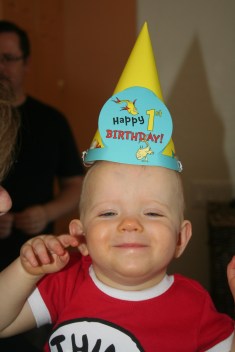 twins first birthday party 011